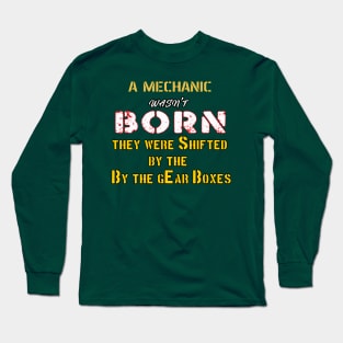 Funny Mechanic Gift, Best gear for Mechanic, Cool and Funny mechanic line Long Sleeve T-Shirt